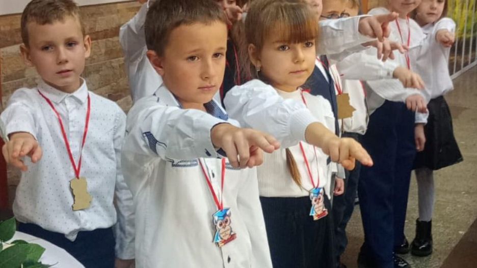 Pasowanie na Ucznia w SP nr 2 w Prochowicach (mat. prasowe)