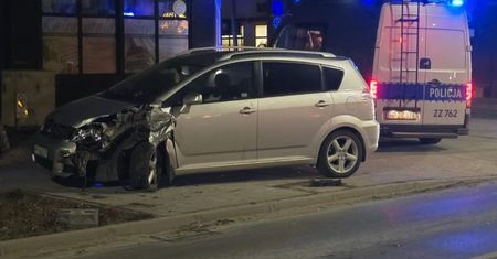Pijany obywatel Ukrainy sprawcą kolizji. Miał blisko 3 promile