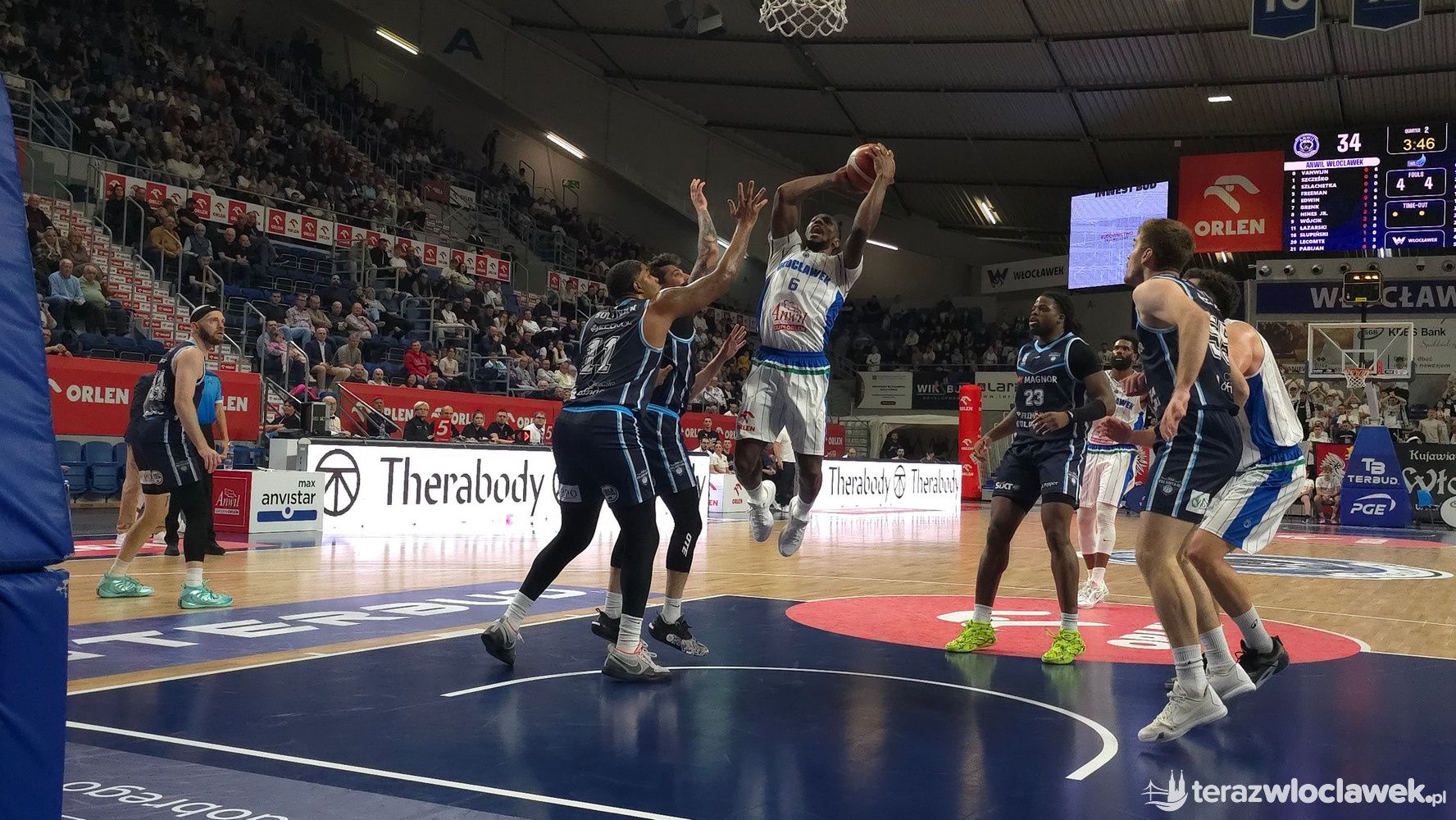 Anwil Włocławek przegrał z CSO Voluntari po zaciętym meczu