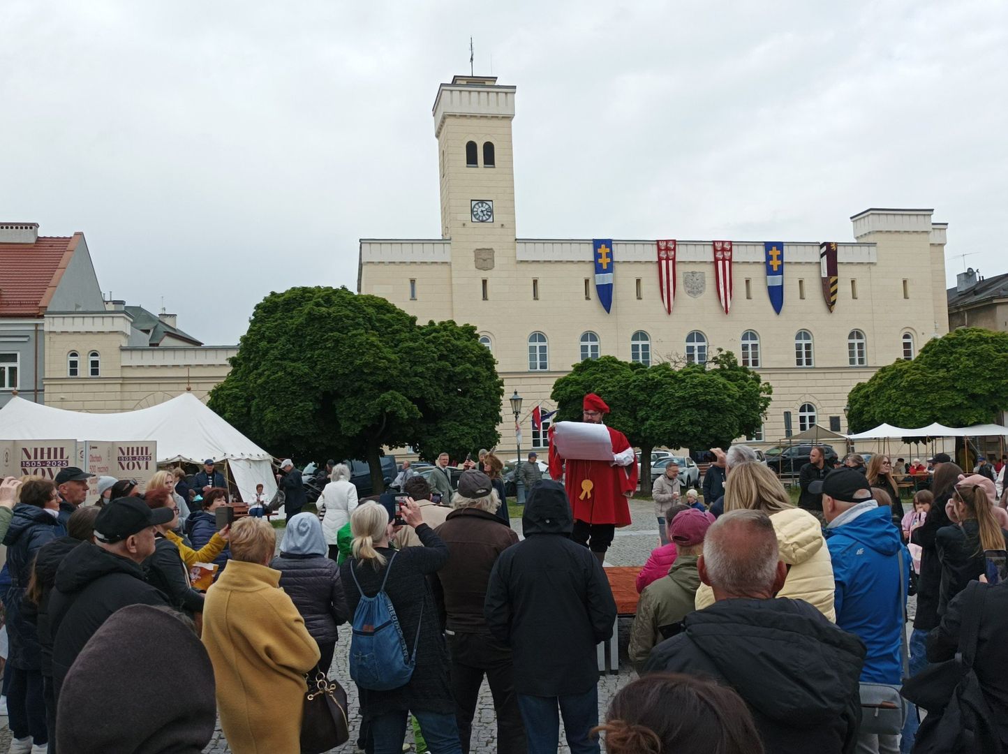 Inscenizacja ogłoszenia konstytucji Nihil Novi
