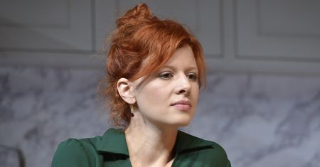 Karolina Gruszka rozmawia z córką o wojnie. Jej mąż jest Rosjaninem