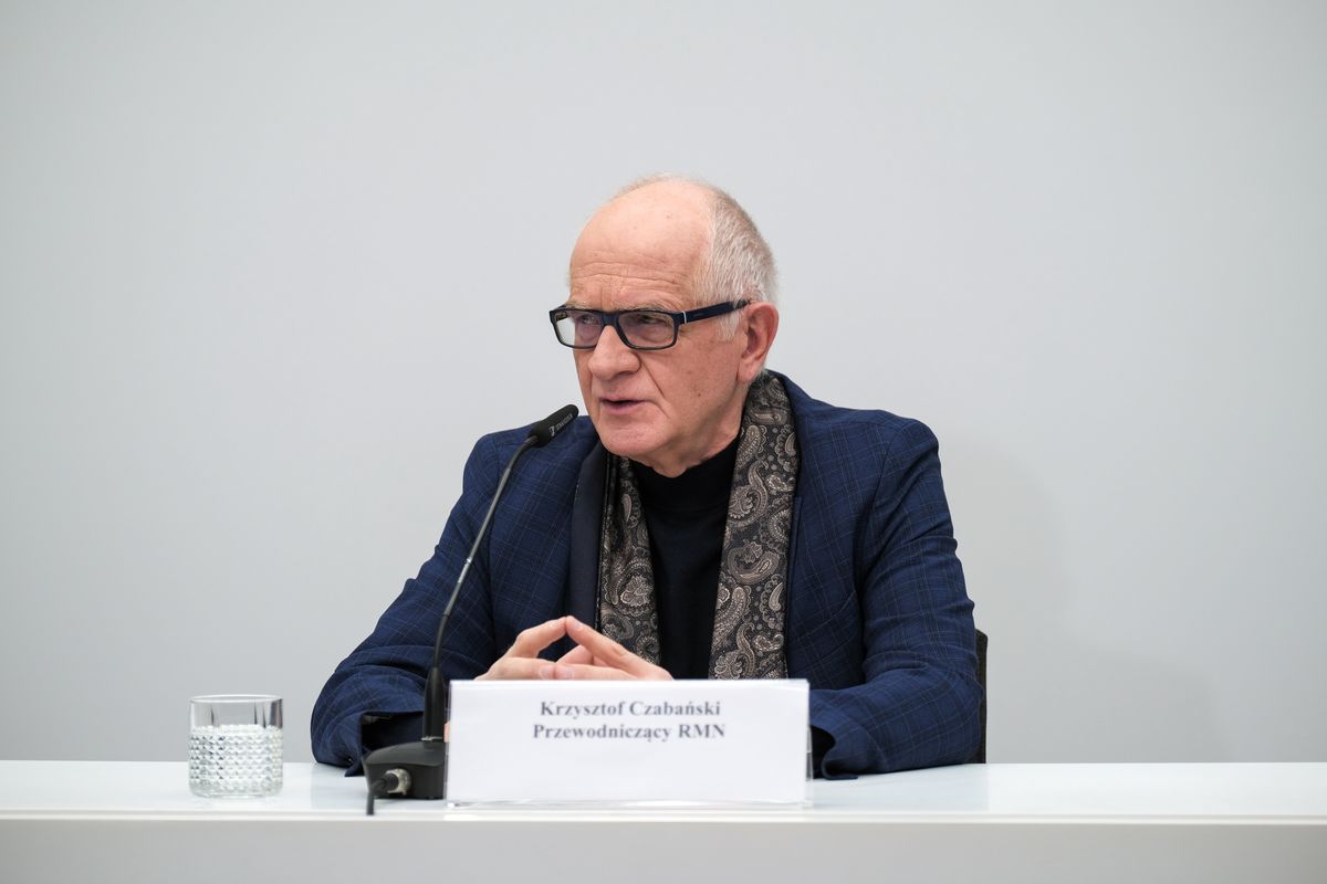 Przewodniczący RMN Krzysztof Czabański