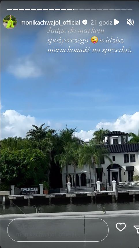 Monika Chwajoł spędza święta w Miami