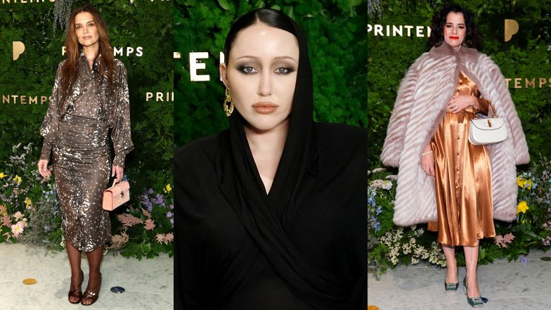 Gwiazdy pozują na evencie na Wall Street