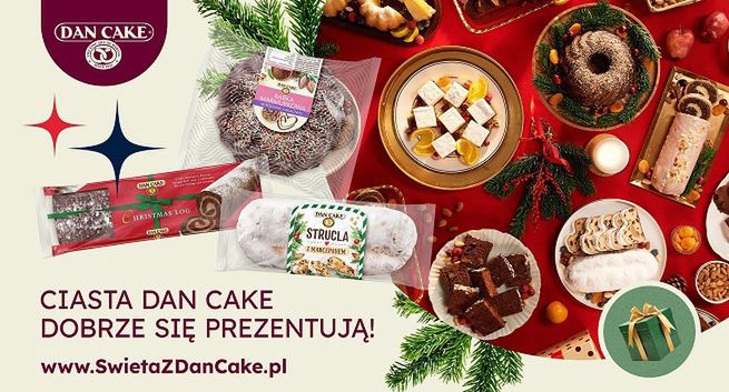 Dan Cake zachęca, by w święta sięgnąć po gotowe ciasta