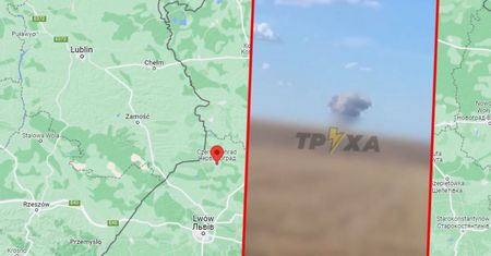 Atak rakietowy 15 km od polskiej granicy. granicy. "Skala zniszczeń jest wciąż ustalana" [RELACJA NA ŻYWO]