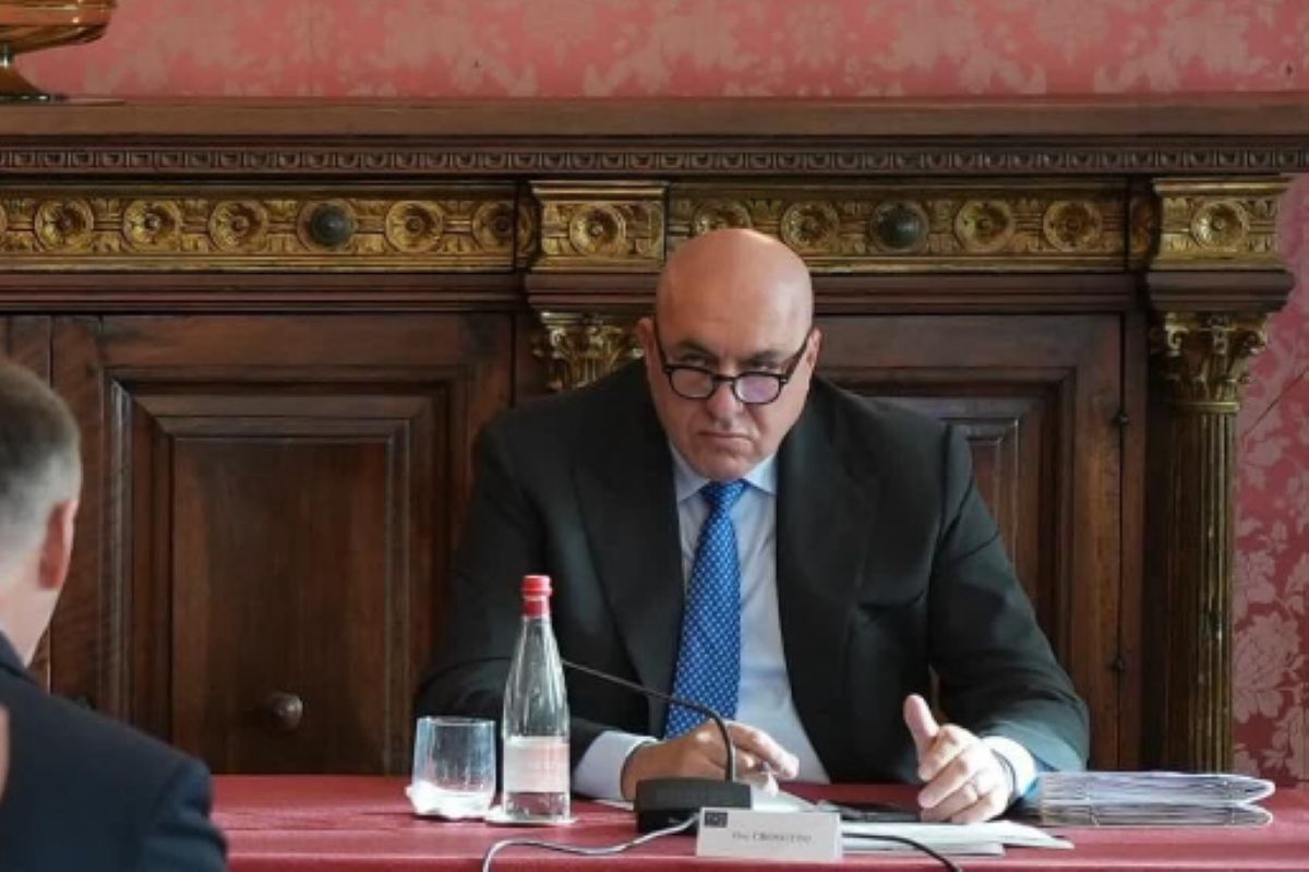 Włoski minister obrony Guido Crosetto