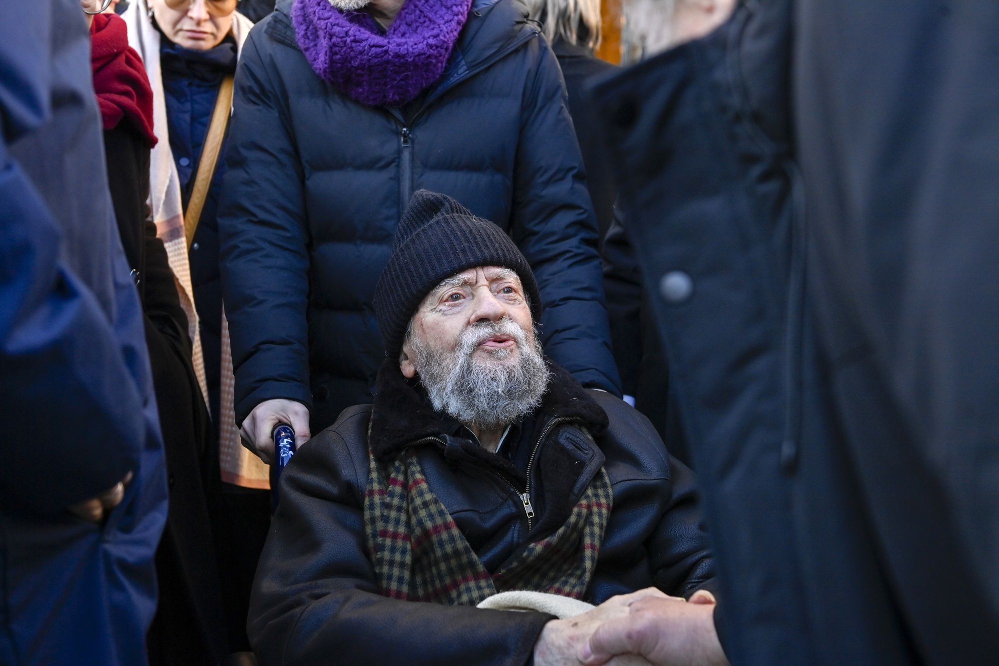 Janusz Michałowski i Izabella Cywińska