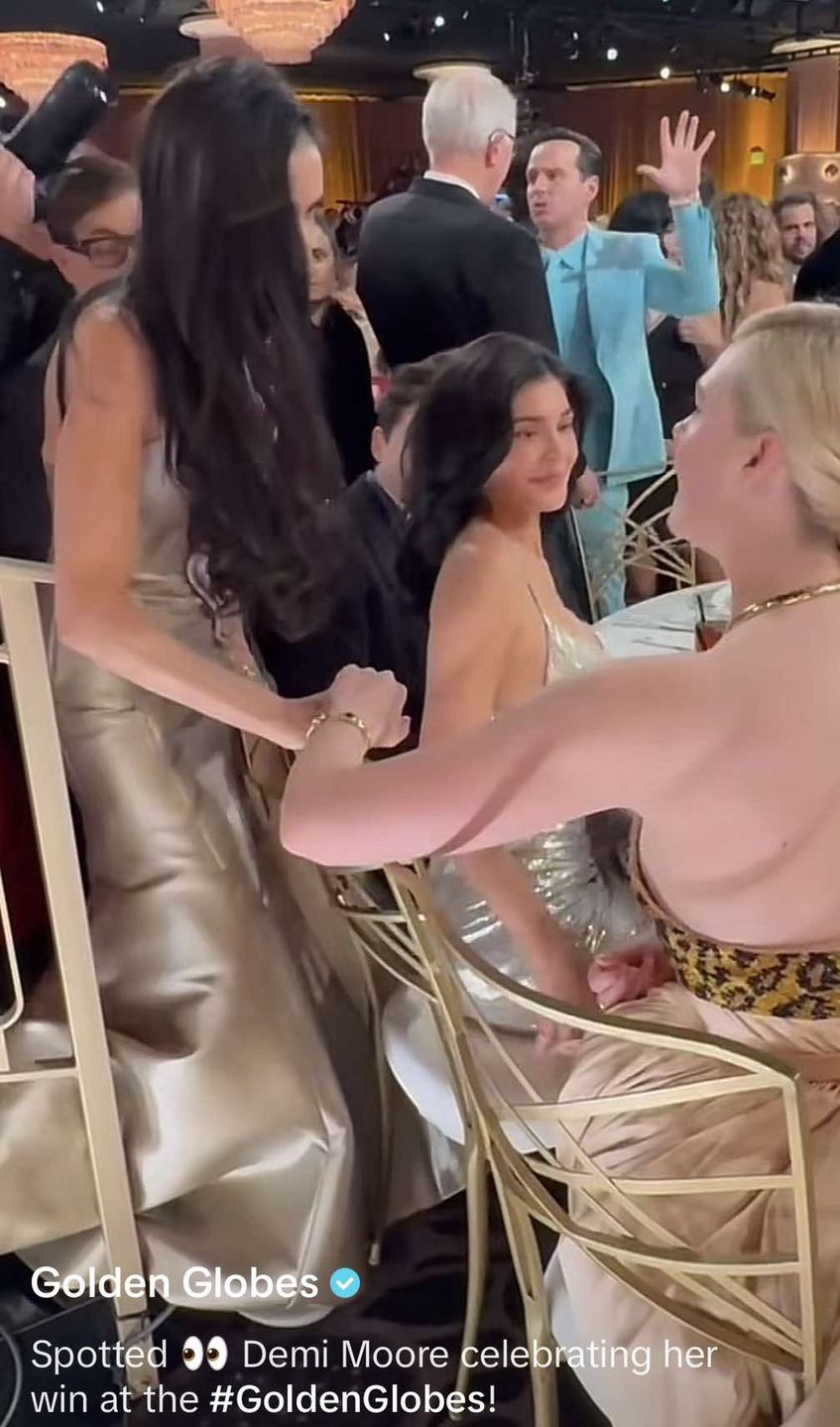 Demi Moore kompletnie ZIGNOROWAŁA Kylie Jenner