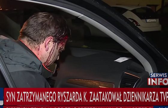 Akt oskarżenia po pobiciu operatora TVP przez syna gdyńskiego biznesmena