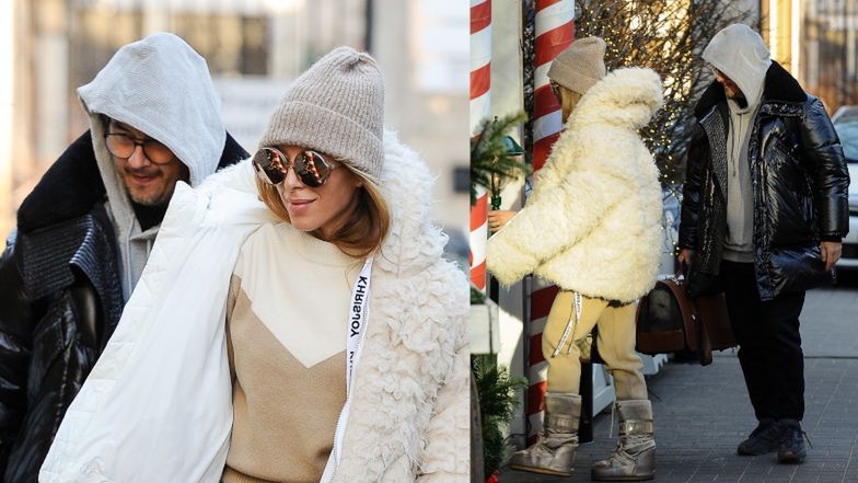 Ewa Chodakowska z mężem