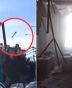 Rosyjski atak na Charków. Nagranie z eksplozji w centrum miasta