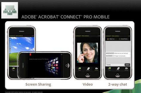Adobe wypuszcza Connect Pro Mobile na iPhone’a