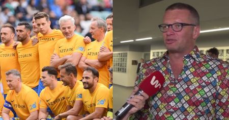 Meller ekscytuje się charytatywnym meczem: "Miałem rolę dekoracyjną, w charakterze pluszaka!"