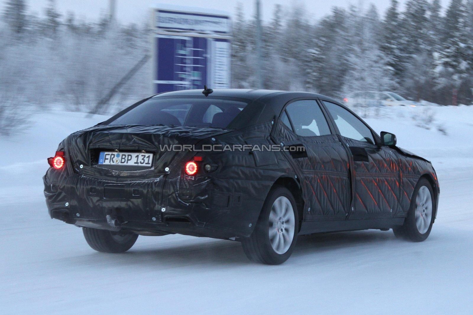 Mercedes S 2013 Spy