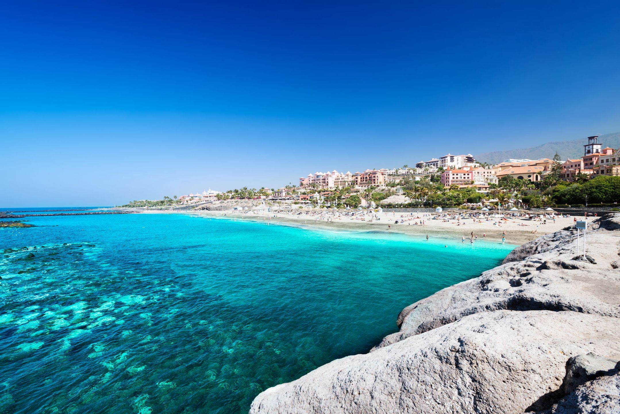 Plaża El Duque na Teneryfie