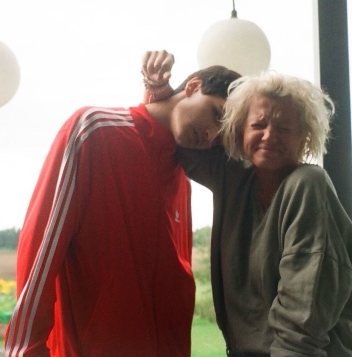 Dorota Szelągowska z synem