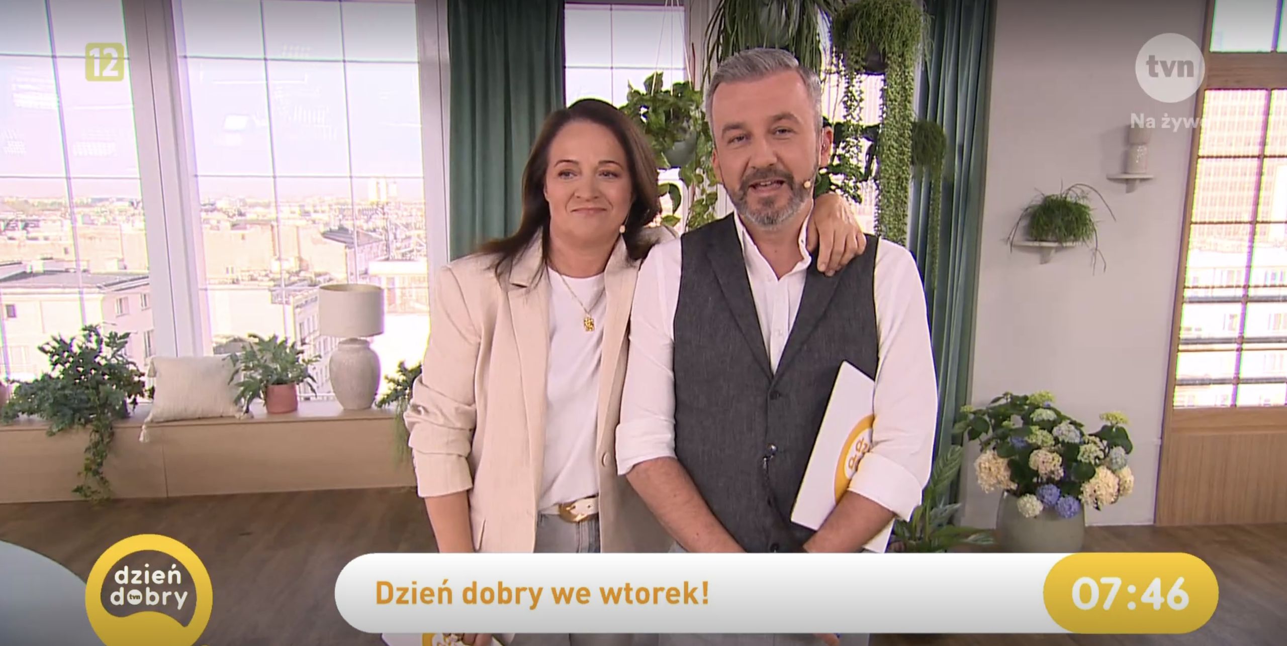 Krzysztof Skórzyński zirytował Ewę Drzyzgę. "Dzień dobry TVN"