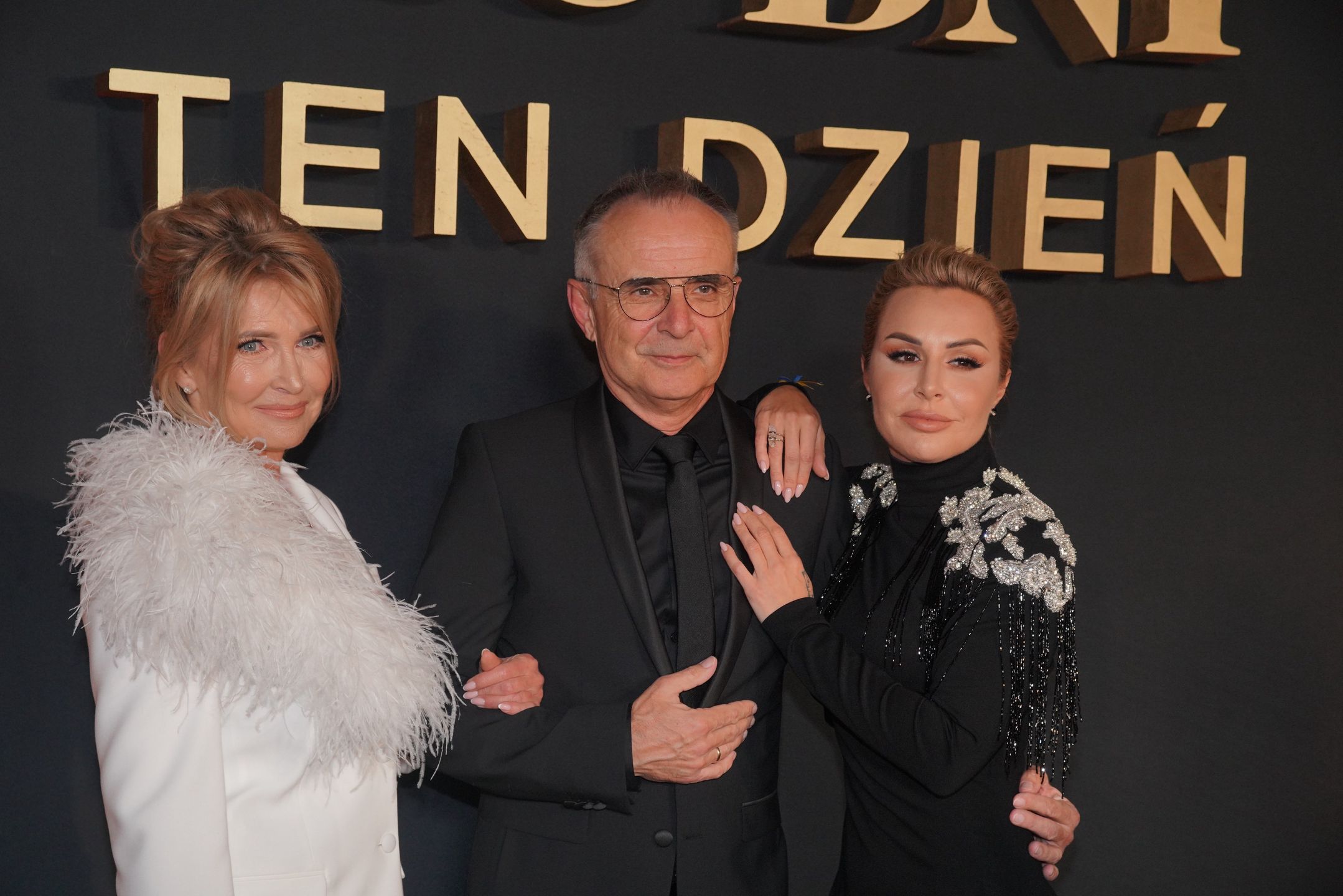 Blanka Lipińska z rodzicami