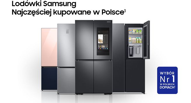 Samsung z nową kampanią promującą lodówki