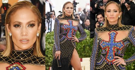 Jennifer Lopez kusi udem w "katolickiej" stylizacji
