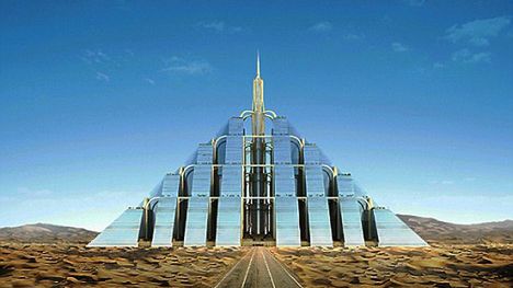 Szklane piramidy, a w każdej milion mieszkańców 1