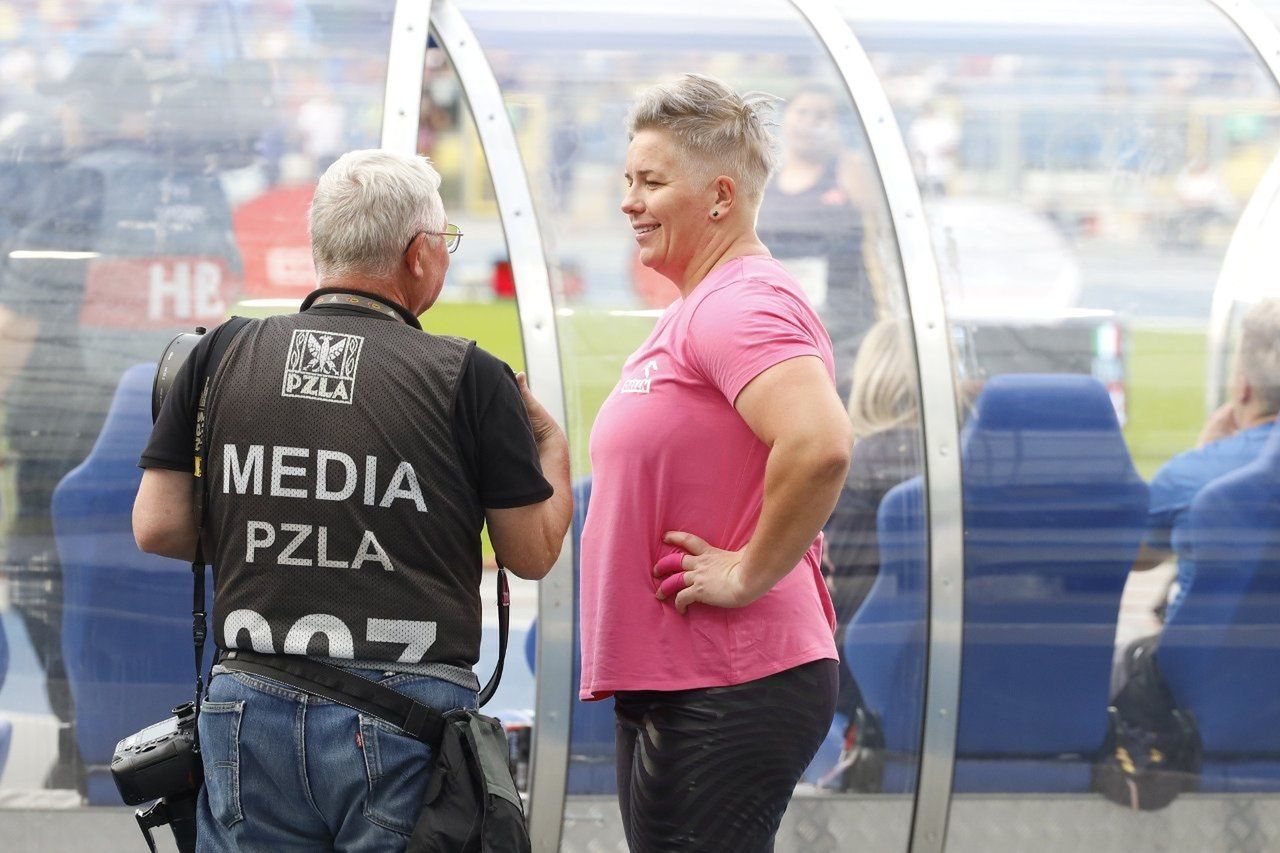 Anita Włodarczyk lubi startować na Stadionie Śląskim