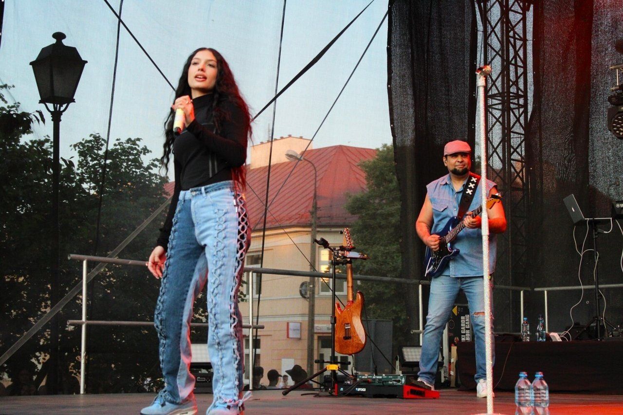 Tak wyglądał koncert Viki Gabor w Łęczycy