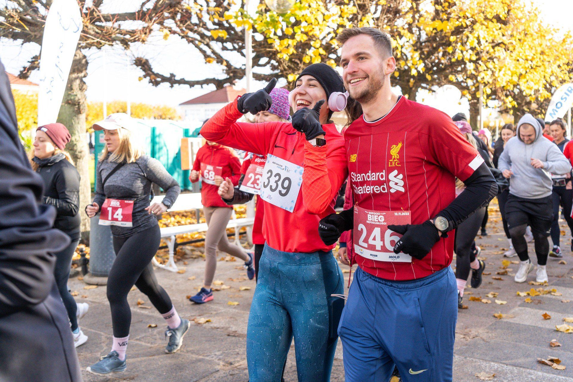 Bieg Niepodległości w Sopocie to rywalizacja w dwóch strefach kolorystycznych na zróżnicowanej trasie liczącej 5 km