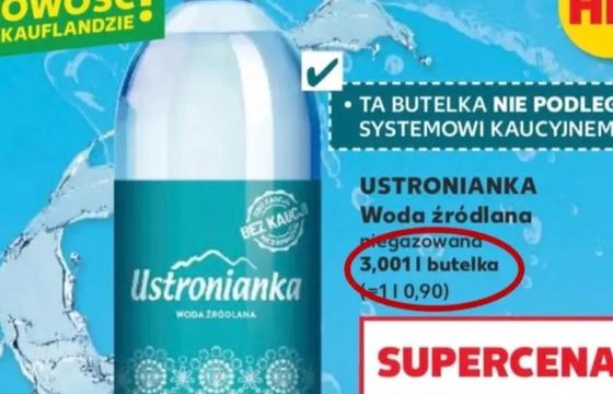 Kaufland szybko wycofuje ze sprzedaży Ustroniankę 3,001 l. "Pojawienie się tej oferty było błędem"