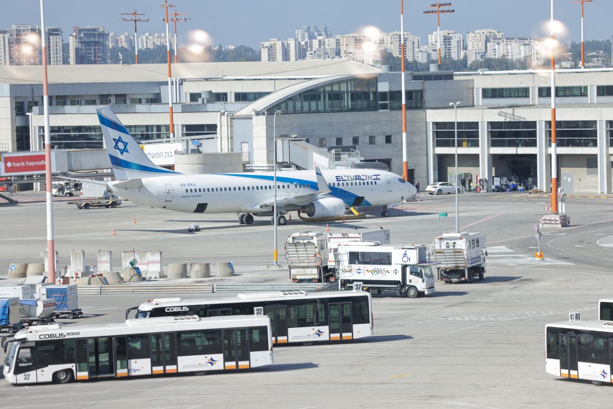 Na lotnisku im. Ben Guriona w Tel Awiwie wstrzymano większość lotów