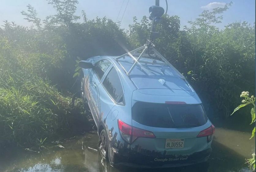 Kierowca samochodu Google Street View uciekał przed policją w USA