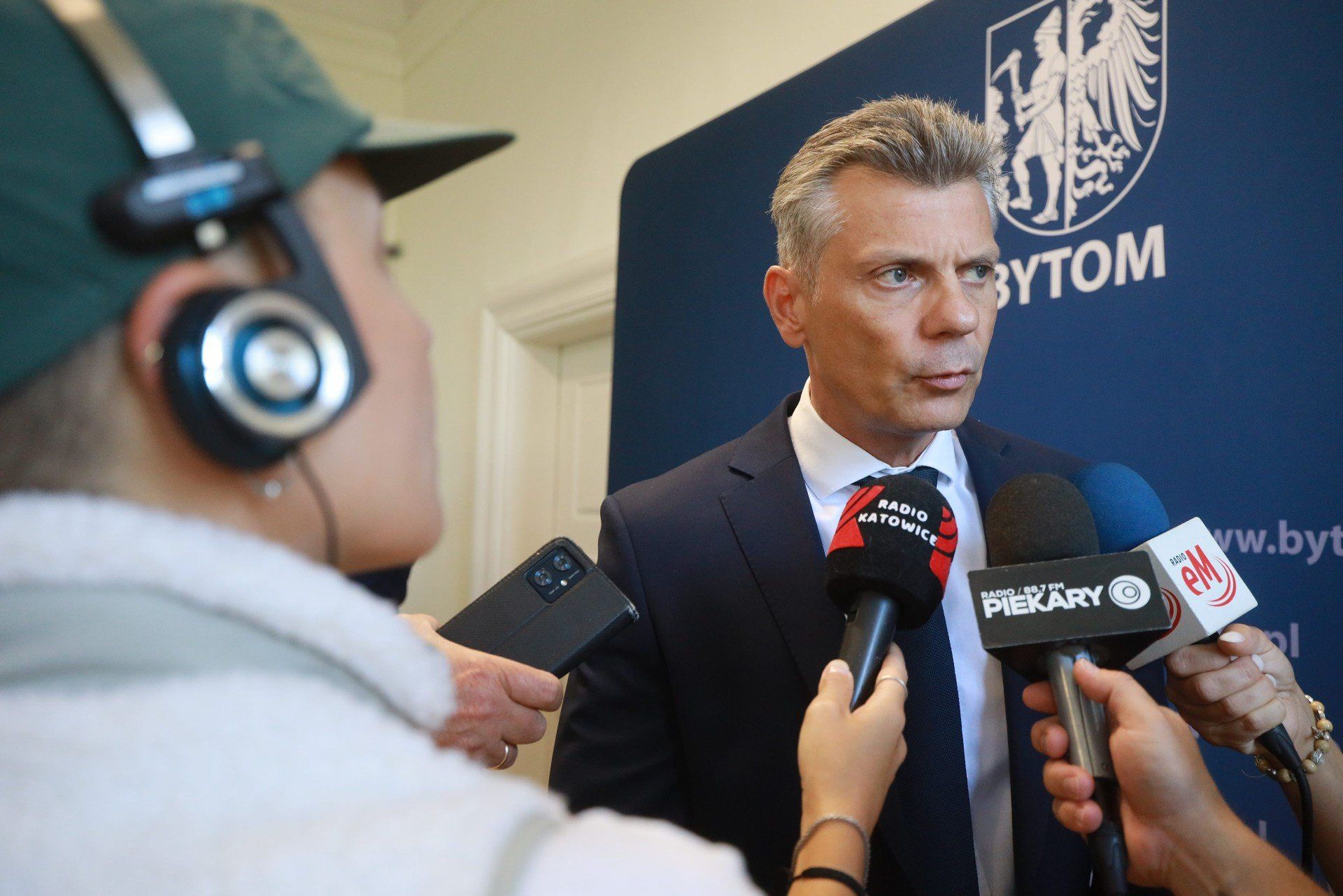 konferencja prasowa dot. przekazania przez Spółkę Restrukturyzacji Kopalń terenów poprzemysłowych dla Miasta Bytom