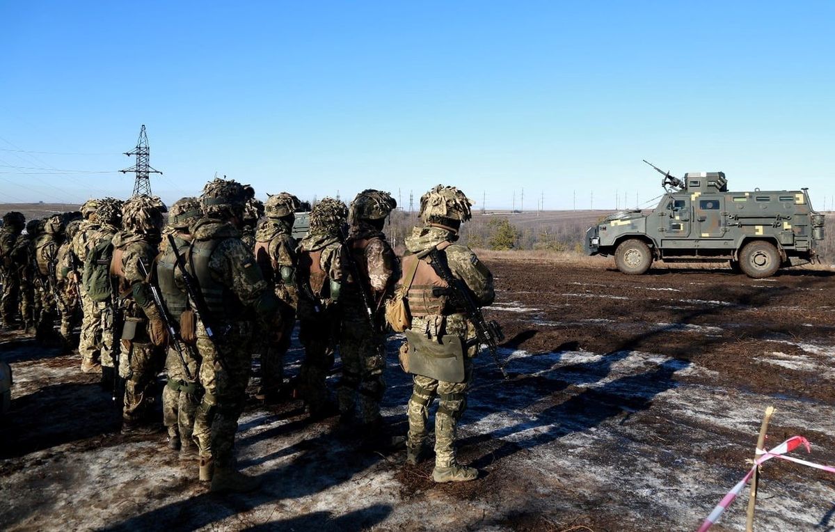 Według brytyjskiego MON, Rosja może zaatakować ukraińską armię z siedmiu kierunków