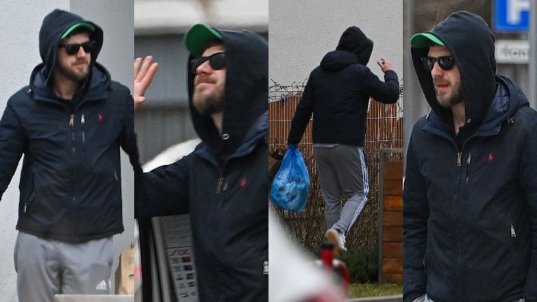 Antek Królikowski wychodzi od Joanny Opozdy