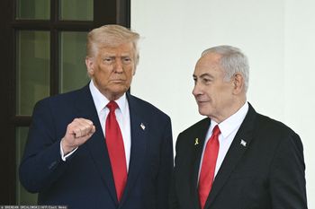 "Bohater wojenny". Trump oburzony procesem Netanjahu