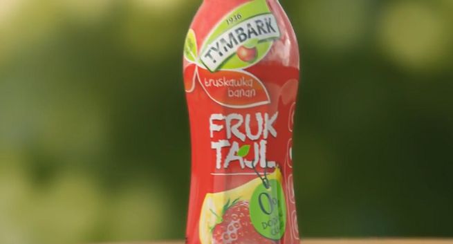 Wyrzutnia owoców reklamuje Tymbark Fruktajl (wideo)
