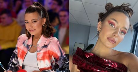Julia Wieniawa stroi się na zdjęcia do nowego sezonu "Mam Talent". Zaprezentowała się w śmiałej ZBROI