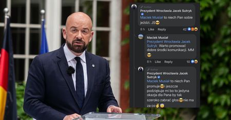 Prezydent Wrocławia przesadził? Internauci zniesmaczeni