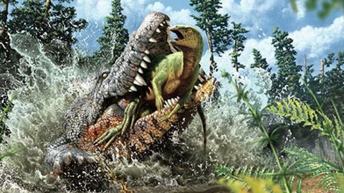 Naukowcy odkryli co krokodyl zjadł przed śmiercią.