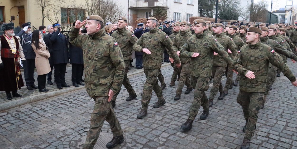 Myszków: Uroczysta przysięga żołnierzy 13. ŚBOT