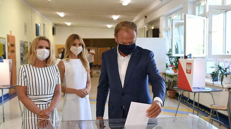 Donald Tusk zagłosował w wyborach