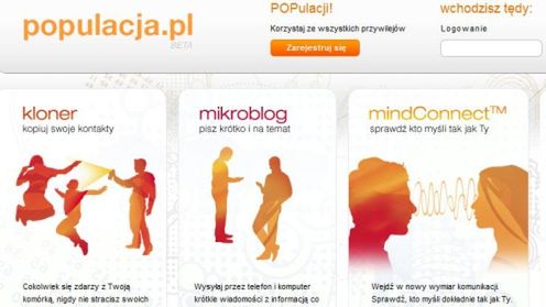 Populacja.pl - portal społecznościowy dla klientów Orange i nie tylko 1