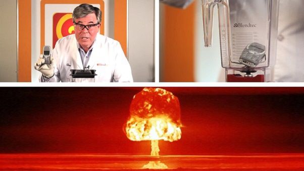 W końcu ktoś się tego podjął - Nokia 3310 w blenderze! 1