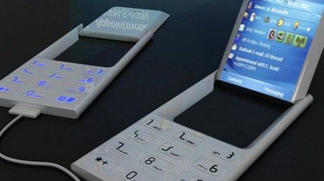 Telefon komórkowy z projektorem Stefano Casanovy 1