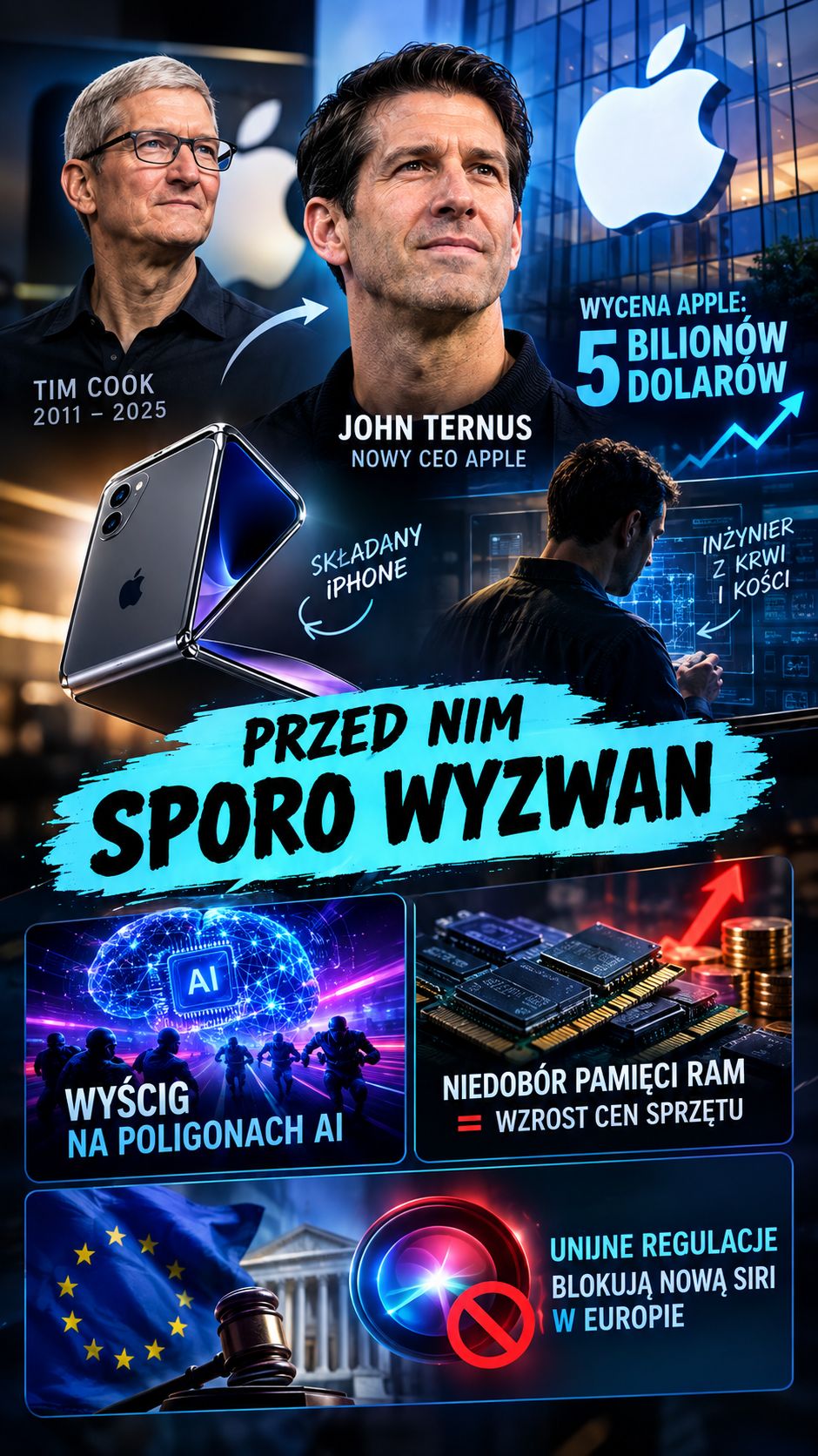 To nazwisko będzie znał każdy, czyli nowy CEO Apple