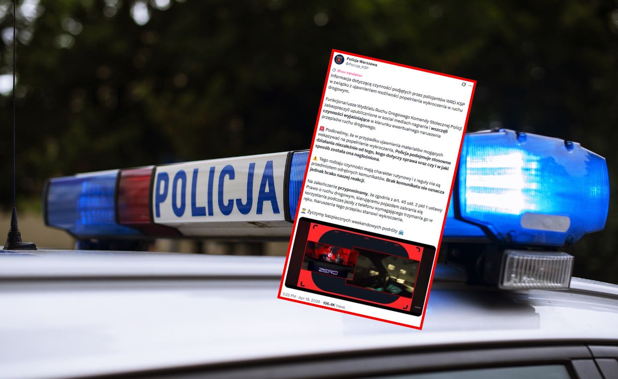 Stanowski za kierownicą z telefonem – policja wszczyna czynności