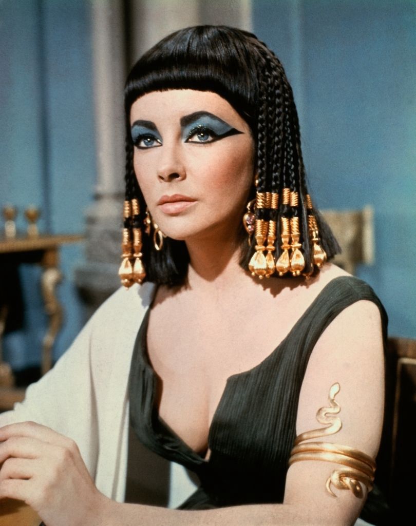 Elizabeth Taylor jako Kleopatra w produkcji z 1963 roku