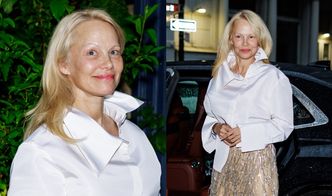 56-letnia Pamela Anderson znów olśniewa BEZ MAKIJAŻU. Brylowała na przyjęciu przed MET Galą (ZDJĘCIA)