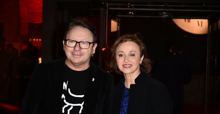 Gabriela Muskała i Zbigniew Zamachowski na imprezie TVN. Trzymali się za ręce jak nastolatki